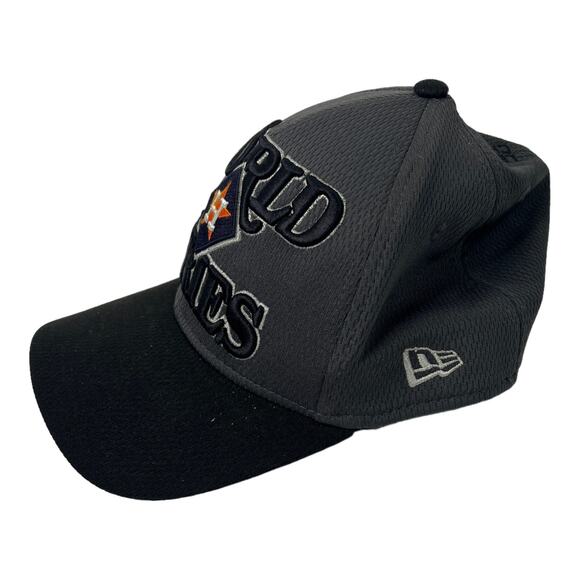 New Era Houston Astros Baseball Cap World Series MLB League Champs Gray One Size - Picture 2 of 8